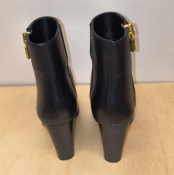 Michael Kors Black Heeled Boots - Picture 4 of 6